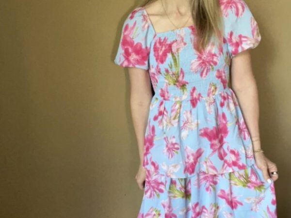 Women’s Smocked Summer Dress only $27.36 shipped!
